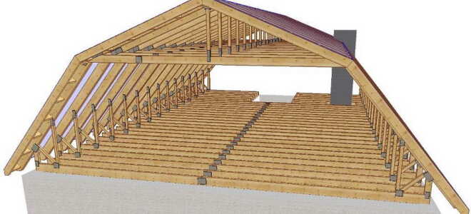 Ломаная мансардная крыша своими руками – устройство и чертежи (видео инструкция)