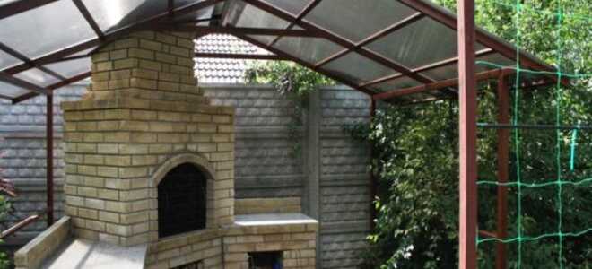 Навес для барбекю: подбор конструкции и установка