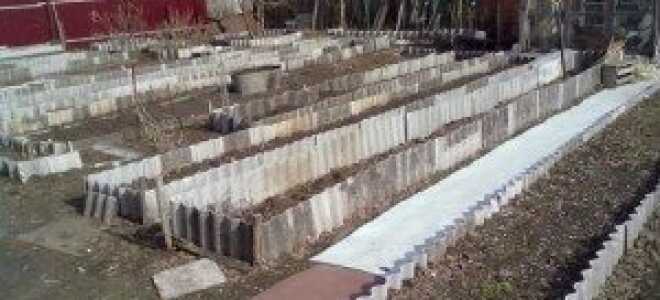 Грядки из шифера плоского высокие и клумбы: как сделать?