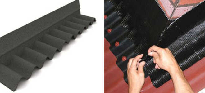 Покрывающий фартук ондулина: комплектующие к нему, применение