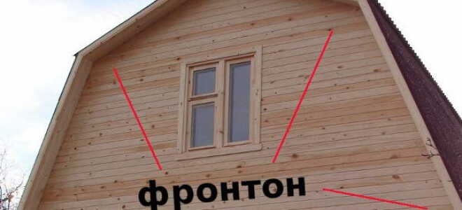 Как сделать фронтоны двухскатной крыши — устройство и обшивка (фото, видео, схемы)