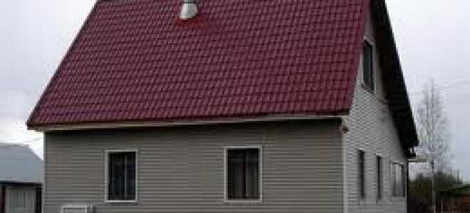 Скатная кровля: устройство, конструкция, монтаж, минимальный угол уклона ската