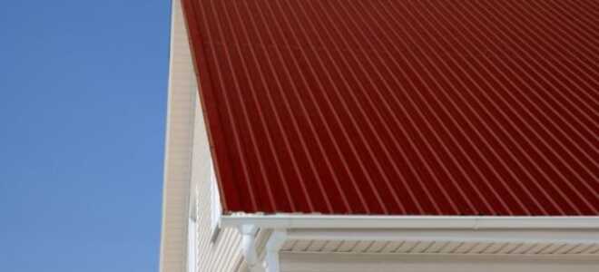 Кровля из профнастила: характеристики материала, инструкция как сделать своими руками, видео и фото