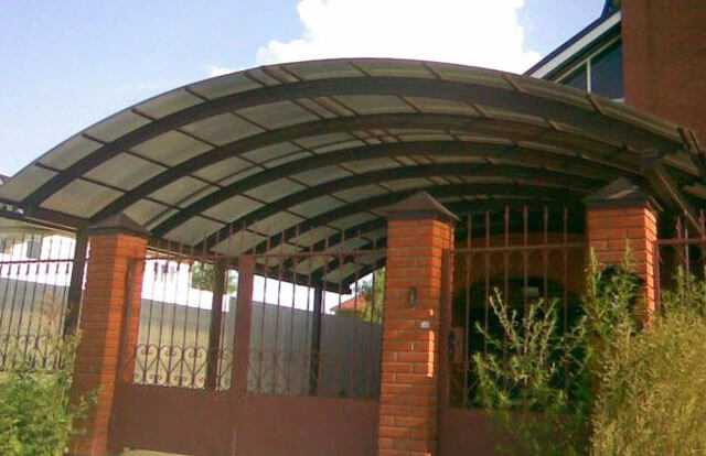 арочная крыша